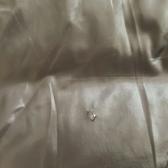 Nicole Benisti Leather-trim Down Jacket Black Size XS - Picture 16 of 16